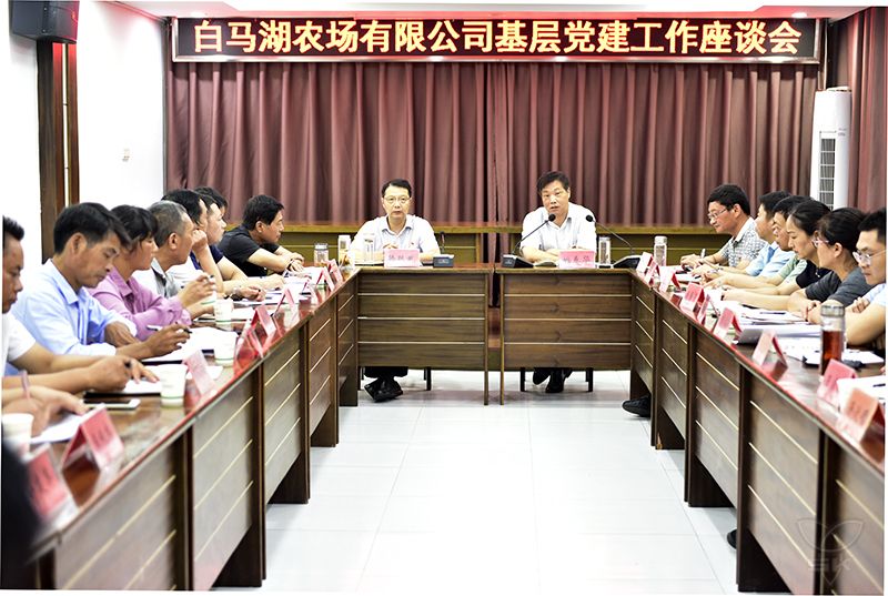 农场公司召开基层党建工作座谈会