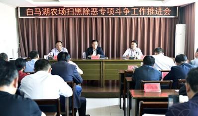 农场公司召开扫黑除恶专项斗争推进会