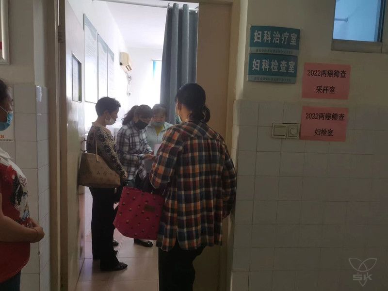 滕庄于庄居委会积极开展妇女两癌筛查工作