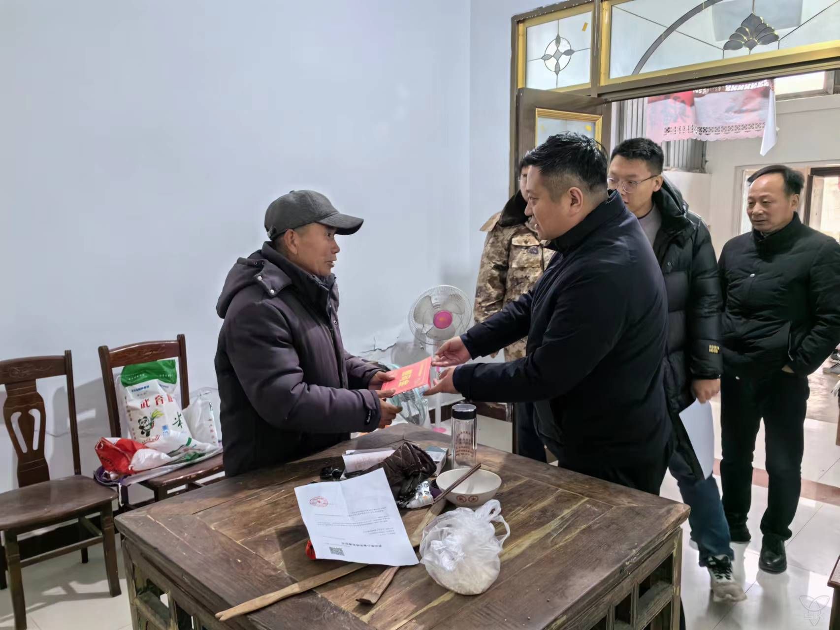 分公司工会走访慰问困难家庭